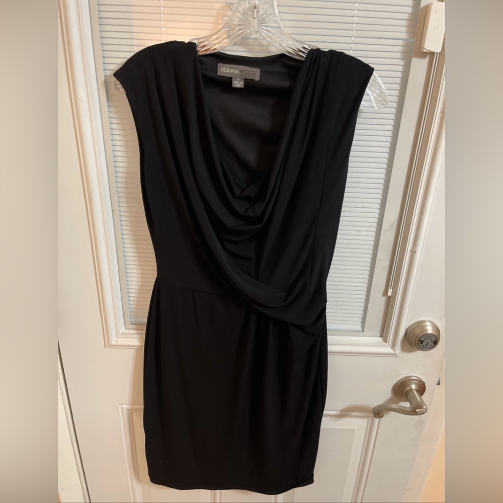 Donna Rocco New York Stunning Drape Dress - Size 6
